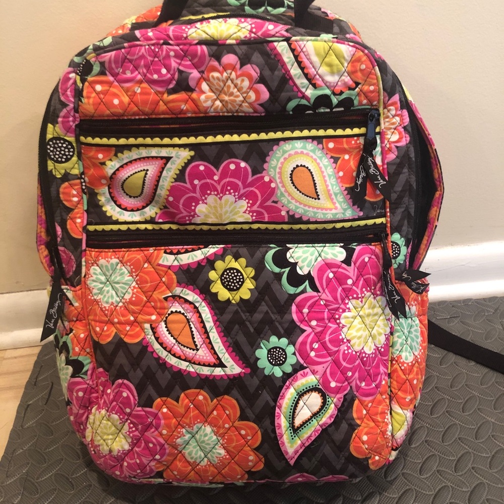 Vera Bradley laptop bookbag